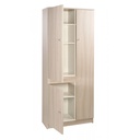 Multipurpose wardrobe three doors one drawer Elm Light 77x34x h183 cm