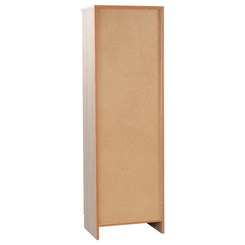 Multipurpose wardrobe with one door Light Elm 46x34x h147 cm