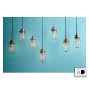 Babbo natale grigio oro sw-0365 cm. 9,5x 11,5 h 28