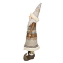 Babbo natale resina statua cm12x10h34