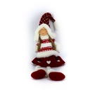 Girl red fabric cm16x6h55