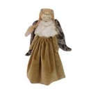 Gold fabric doll cm16x7h23