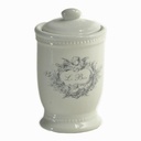 Barattolo ceramica le bain cm 7,5x6,5h12,5