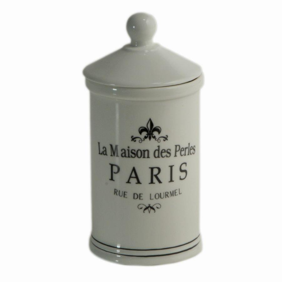 Barattolo ceramica paris cmø7,6h11