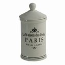 Barattolo ceramica paris cmø7,6h11