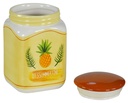 Barattolo summer con ananas ln-4612 cm.11 x 11 h 16