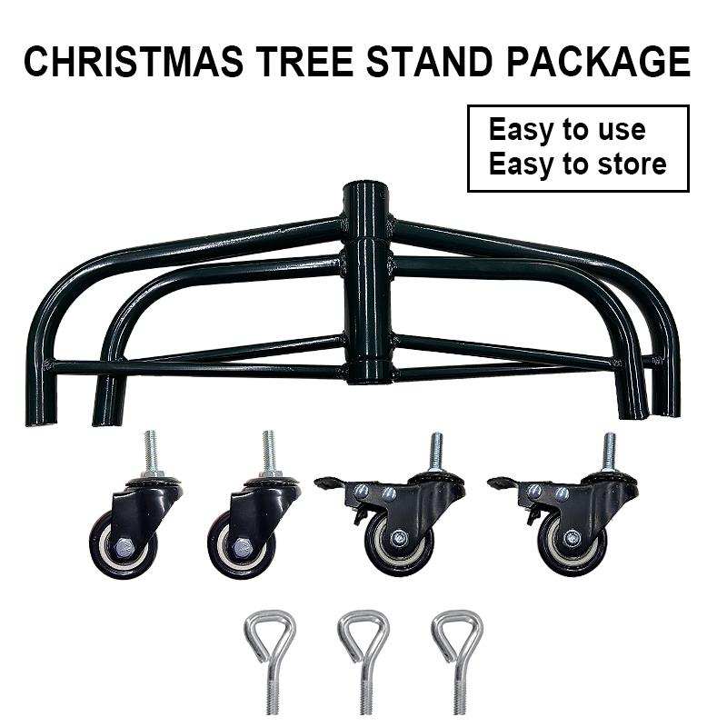 Base albero metallo  con ruote cm66