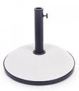 Base in cemento per ombrellone Barry da 30kg bianco