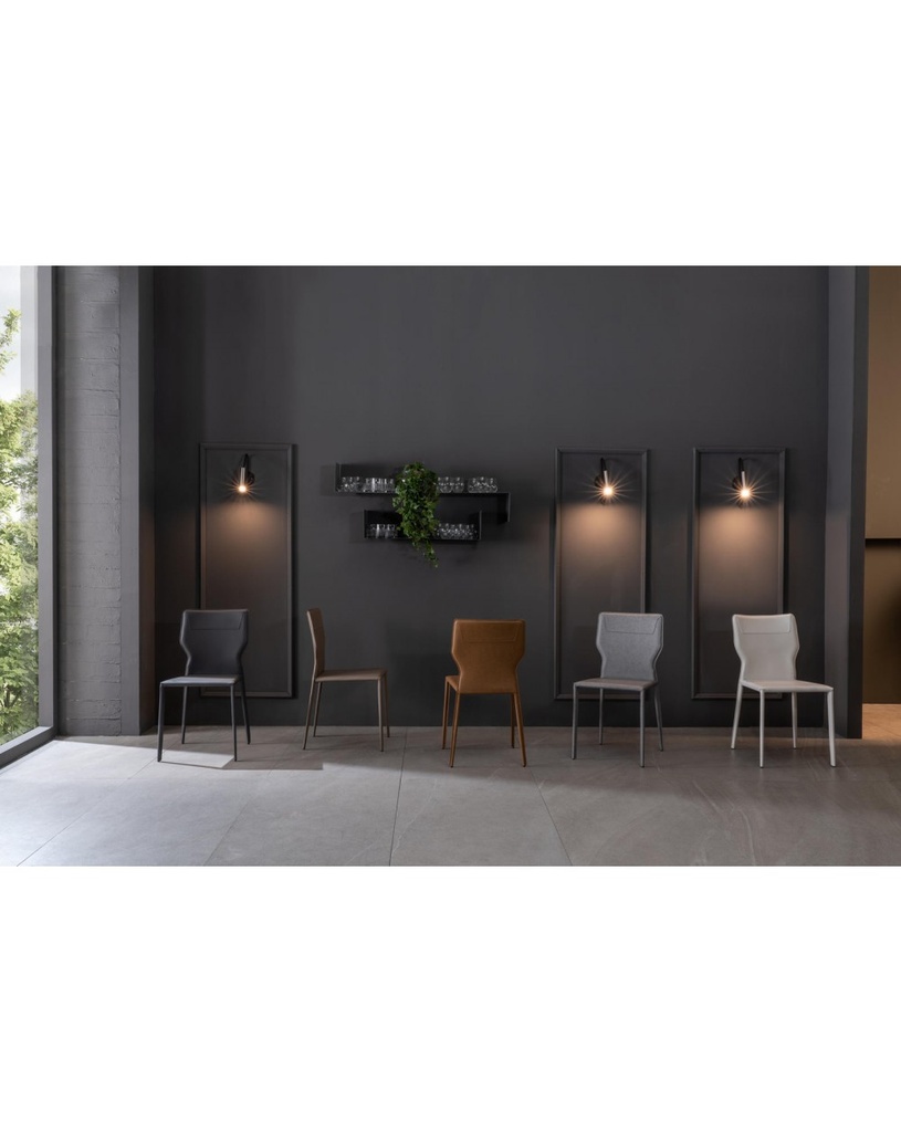 2x Sedia in similcuoio - Kim