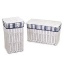 Baule con cestone 1-2  Giuseppe in vimini