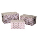 Rectangular brown eco-leather trunk 1-3 cm64x40h35