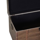 Bauli 4 in legno ecopelle marrone