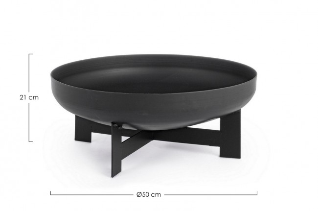 Braciere Efesto To Nero D50X21H