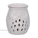 Owl ceramic essence burner with plug cmø9,5h13,5