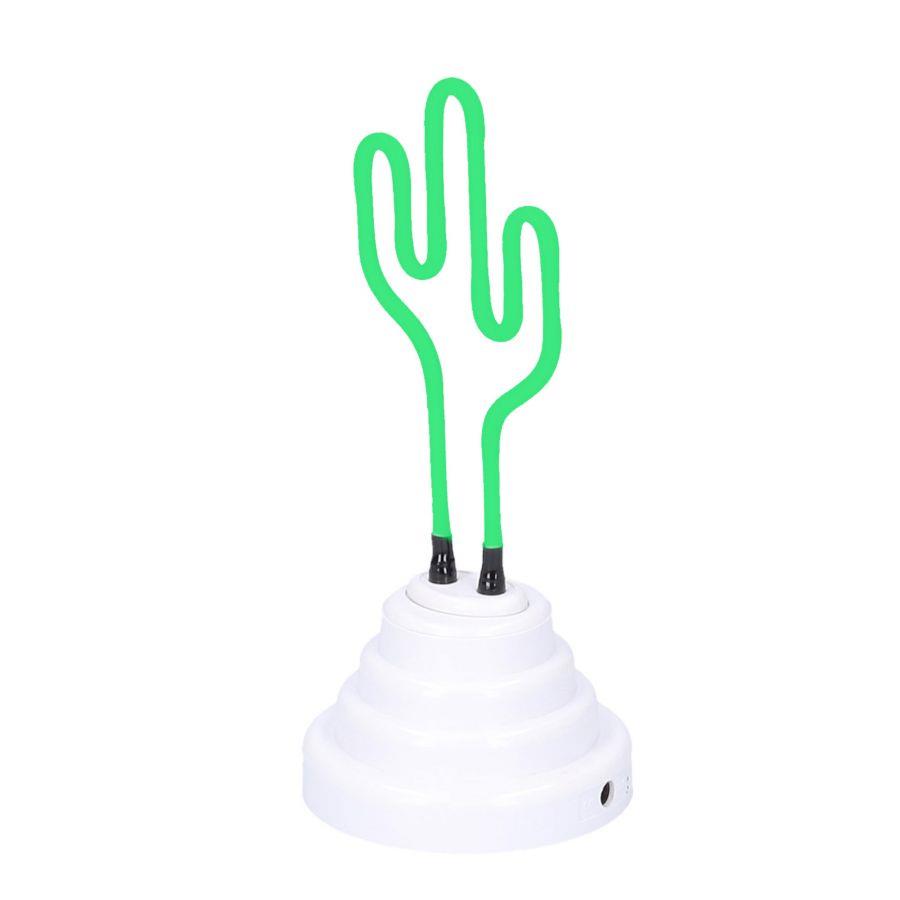 Cactus verde luce neon cmø10h23