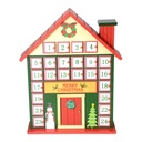 Calendario legno numeri bianchi cm29x9h39,5