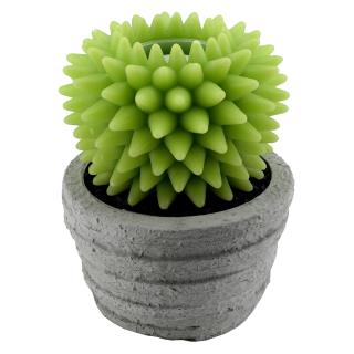 Candela Led Cactus con vaso cm 23 x 28 h