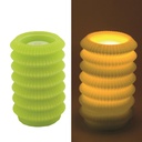 Candela led lantern green fontana cmø13,5h20
