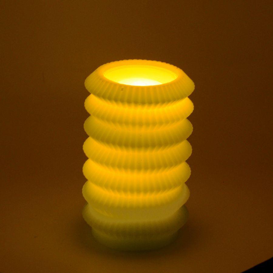 Candela led lantern green fontana cmø13,5h20