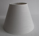 Cappello lampada bianco cmø30xh21,5x30