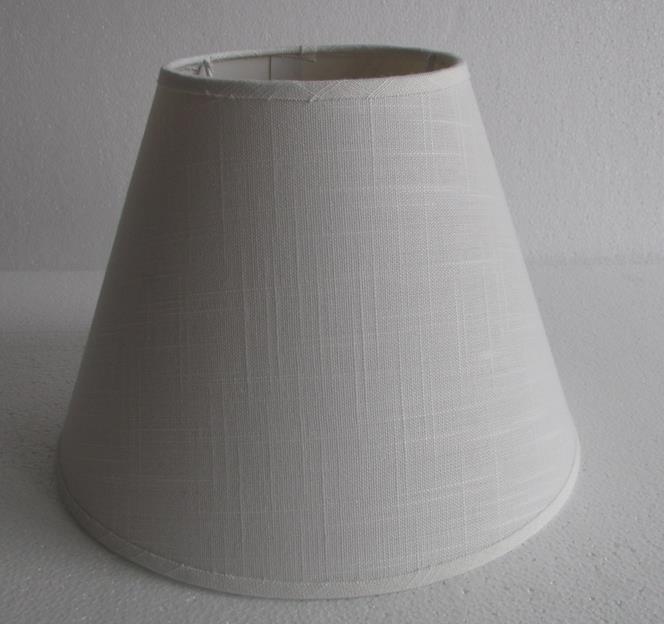 Cappello lampada bianco cmø30xh21,5x30
