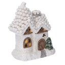 Casetta resina led bianco cm17x11,5h22