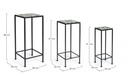 2x Set3 Tavolino Positano Qu