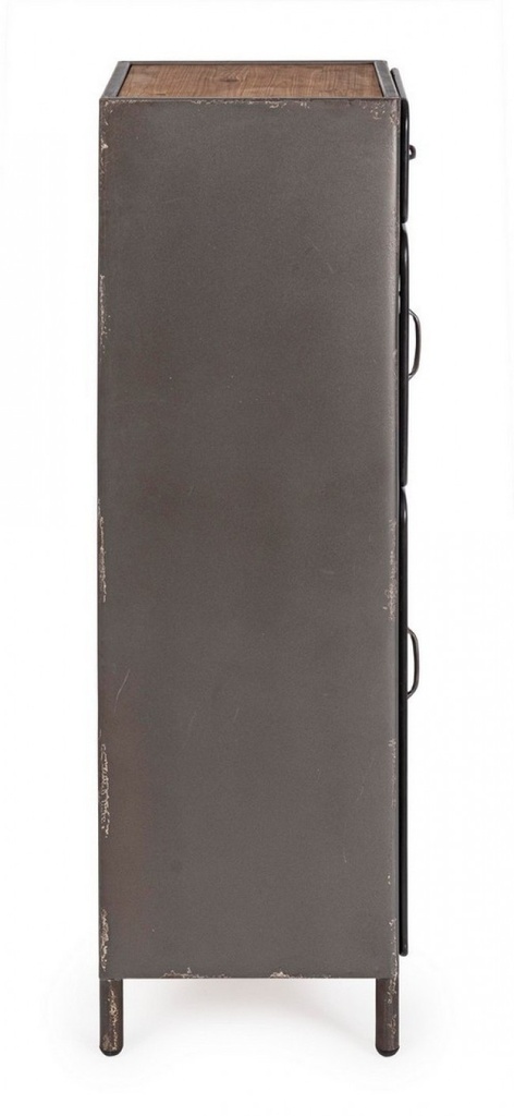 Cassettiera Store 2 ante e 1 cassetto stile industriale