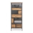 Cassettiera in acciaio diciannove cassetti Antracite OFFICINA 59x33,5x h146 cm