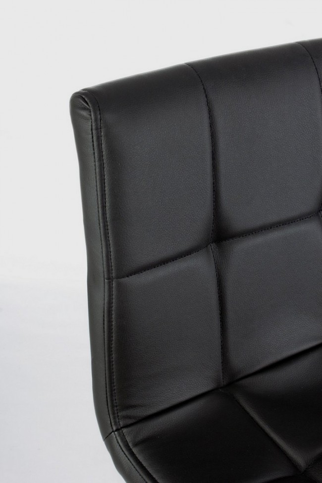 2x Sgabello Bar Bruce Pu Nero