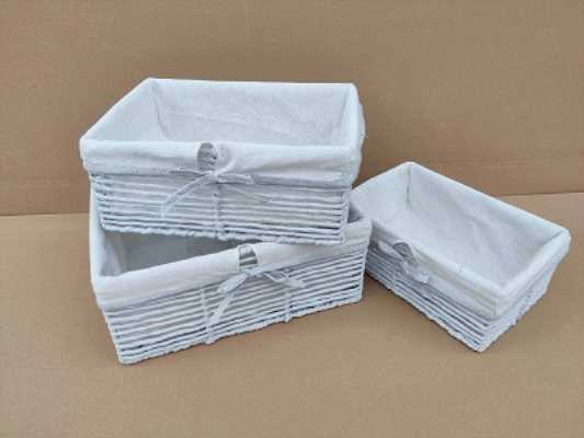 Cassetto paper hilary 1-3 bianco cm 38x27h16