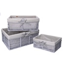 Drawer paper hilary 1-3 light graycm38x27h16