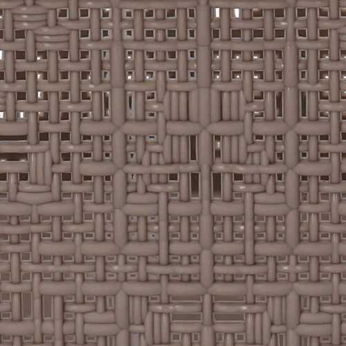 Cassetto plastica tortora rettangolare cm 53x34h24,5