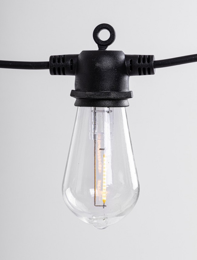 Catena Flare 6Led Pl Trasp