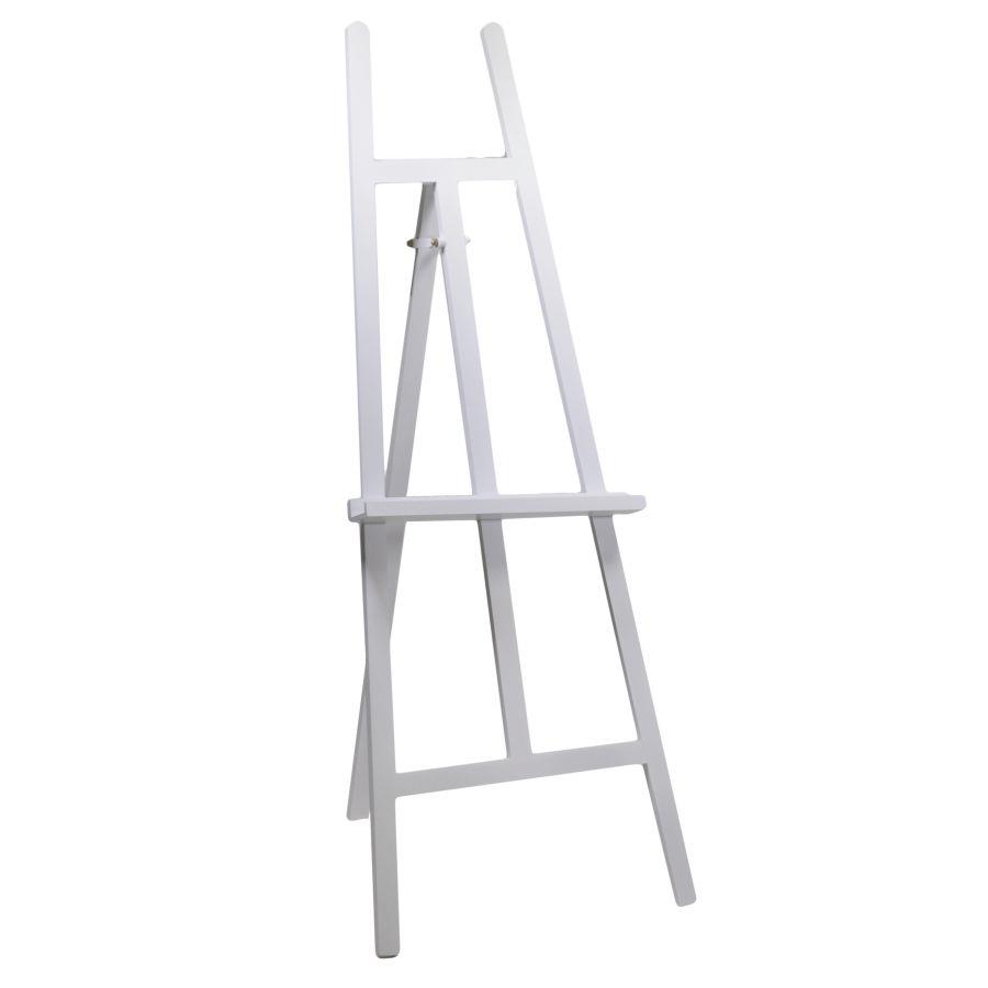 Cavalletto da terra bianco cm 60 x h 157