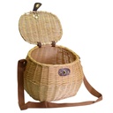 Cesta funghi vimini cm 39x33h27/32 fondocm 28xh22x22