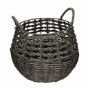 Cesta metallo 1-2 grigio tondo cmø44h36