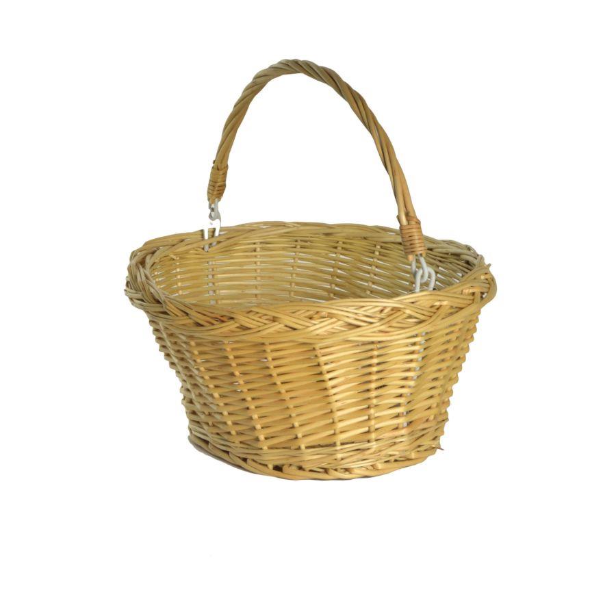 Oval mafalda wicker basket cm26x22h12