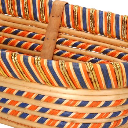 Cesta vimini miele rettangolare cm43x30h18