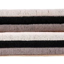 Cesta vimini multicolor rettangolare cm53x38h12,5