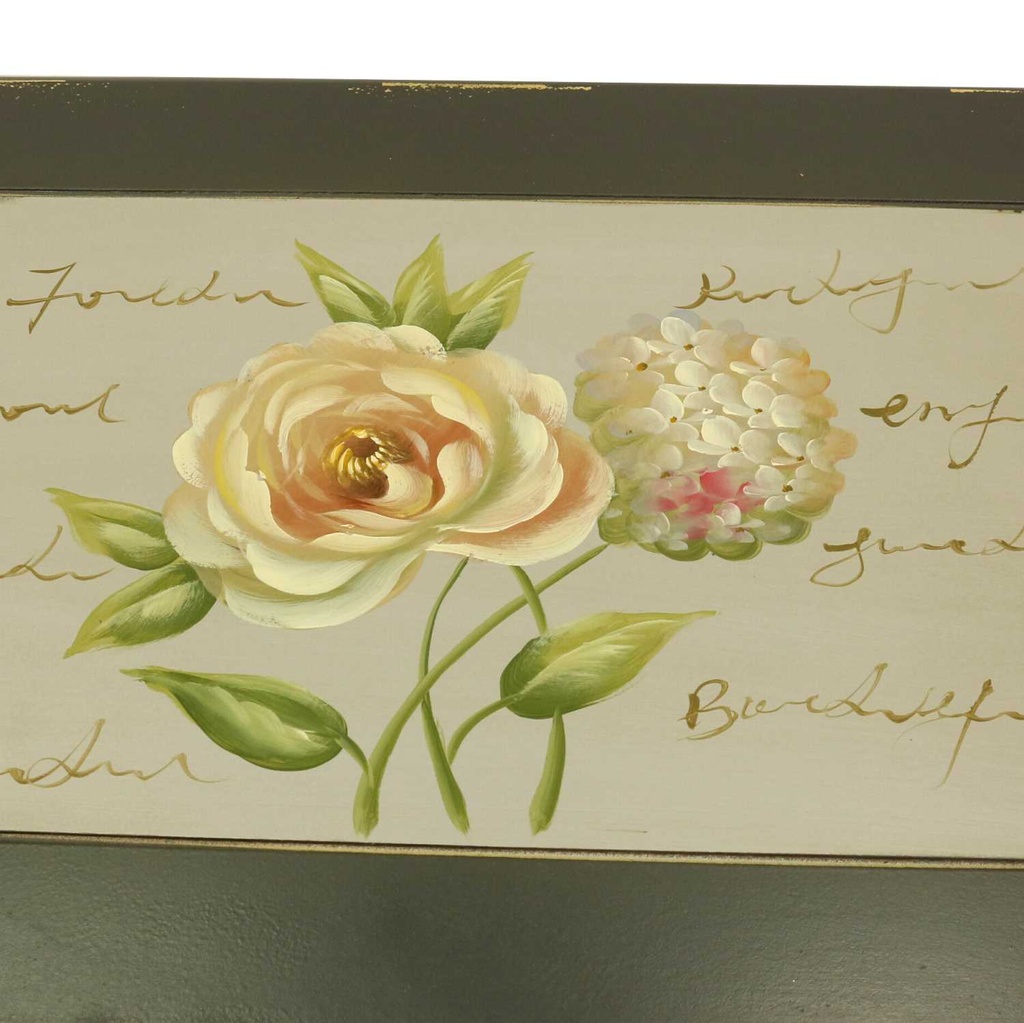 Cesta vimini rosso miele rettangolare cm40/44x30h10