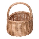 Cestino vimini miele ovale mini cm 18x14h9/16