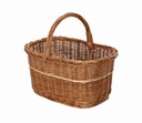 Cesto portalegna vimini olanda 1-3 europeo ovale cm 65xh31/52x44