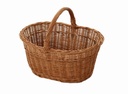 Cesto portalegna vimini olanda 1-3 europeo ovale cm 65xh31/52x44