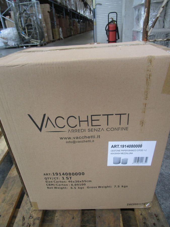 Cestone paper bianco c/fod 1-2 45x35h54mezzaluna