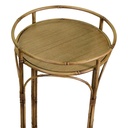 Colonnina da ingresso 1-2 marrone tondo