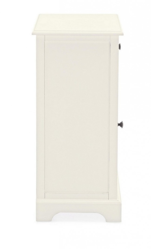 Comodino classico Amabel 1 anta e 1 cassetto 42x32x72h cm