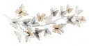 Complemento decorativo da parete MARIPOSA stile vintage con farfalle 101h cm