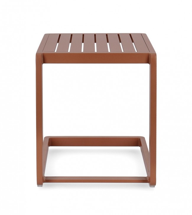 2x Tavolino Konnor 40X40 Terracotta