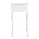Consolle in MDF due cassetti Bianca CLORINNE 90x40x h78 cm
